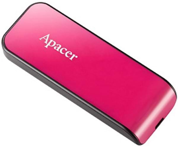 Фото - Флеш USB Apacer AH334 64GB USB 2.0 Pink (AP64GAH334P-1)