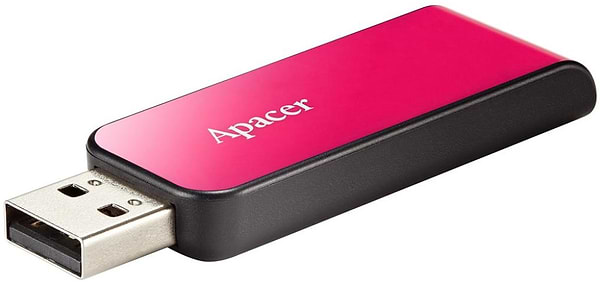 Фото - Флеш USB Apacer AH334 64GB USB 2.0 Pink (AP64GAH334P-1)