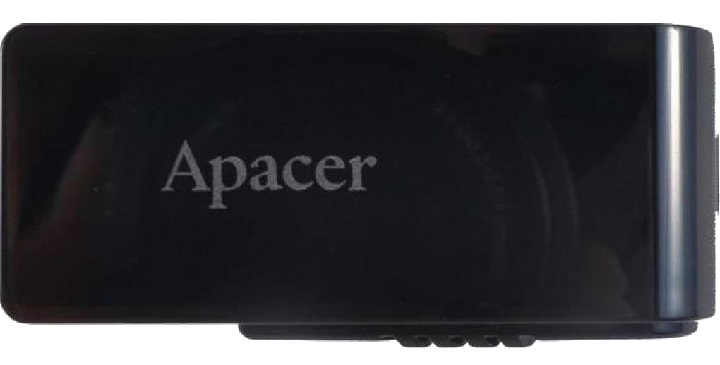 Флеш USB Apacer AH350 32GB USB 3.0 Black (AP32GAH350B-1)
