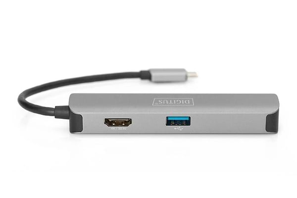 Фото - Хаб USB Digitus USB-C > HDMI/2xUSB-A/SD/MicroSD (DA-70891)