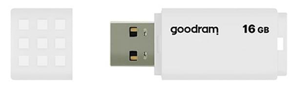 Флеш USB Goodram UME2 16GB USB 2.0 White (UME2-0160W0R11)