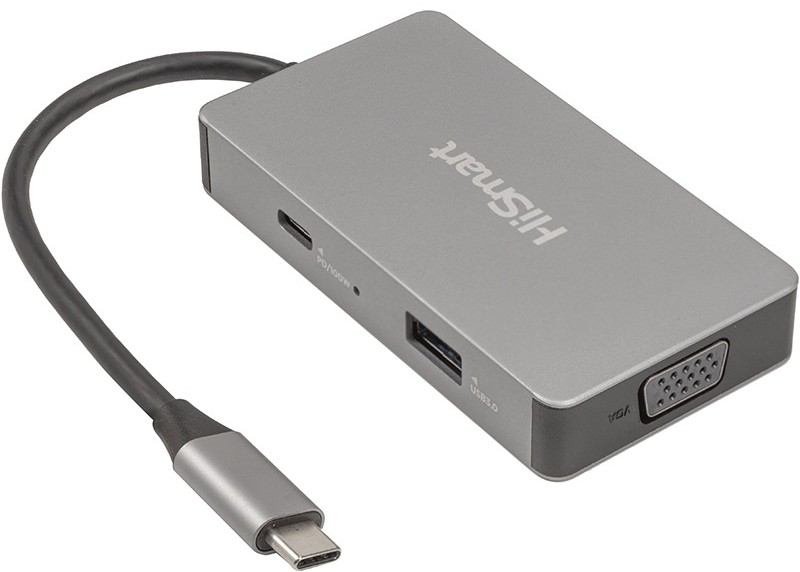 Хаб USB HiSmart USB Type-C (CA913879)