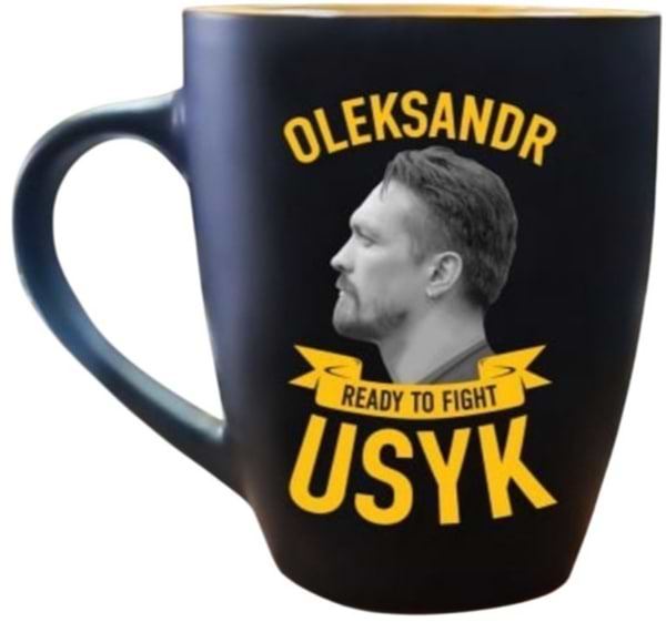 Фото - Чашка USYK BOXING от Александра Усика и RTF 330 мл MUG (MUG-BLYL-RTF)