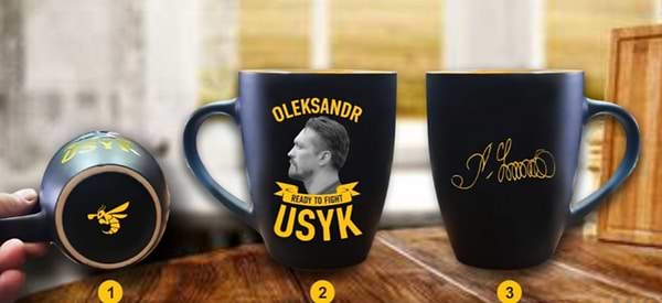 Фото - Чашка USYK BOXING от Александра Усика и RTF 330 мл MUG (MUG-BLYL-RTF)