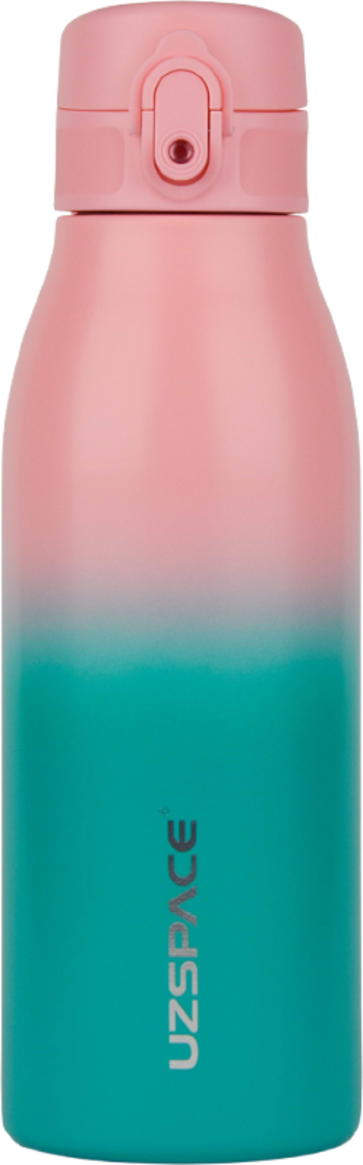 Термокружка UZspace 4203 Iron Gradient 600 мл Розовая с голубым