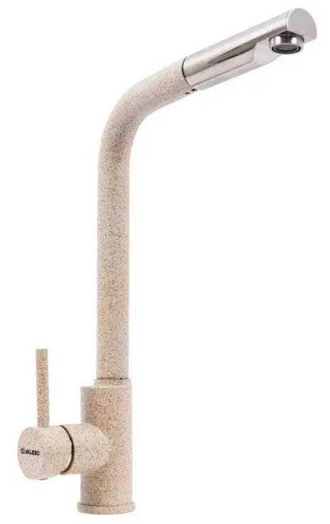 Смеситель кухонный VALESO Q411B САФАРИ (с выдвижной воронкой)