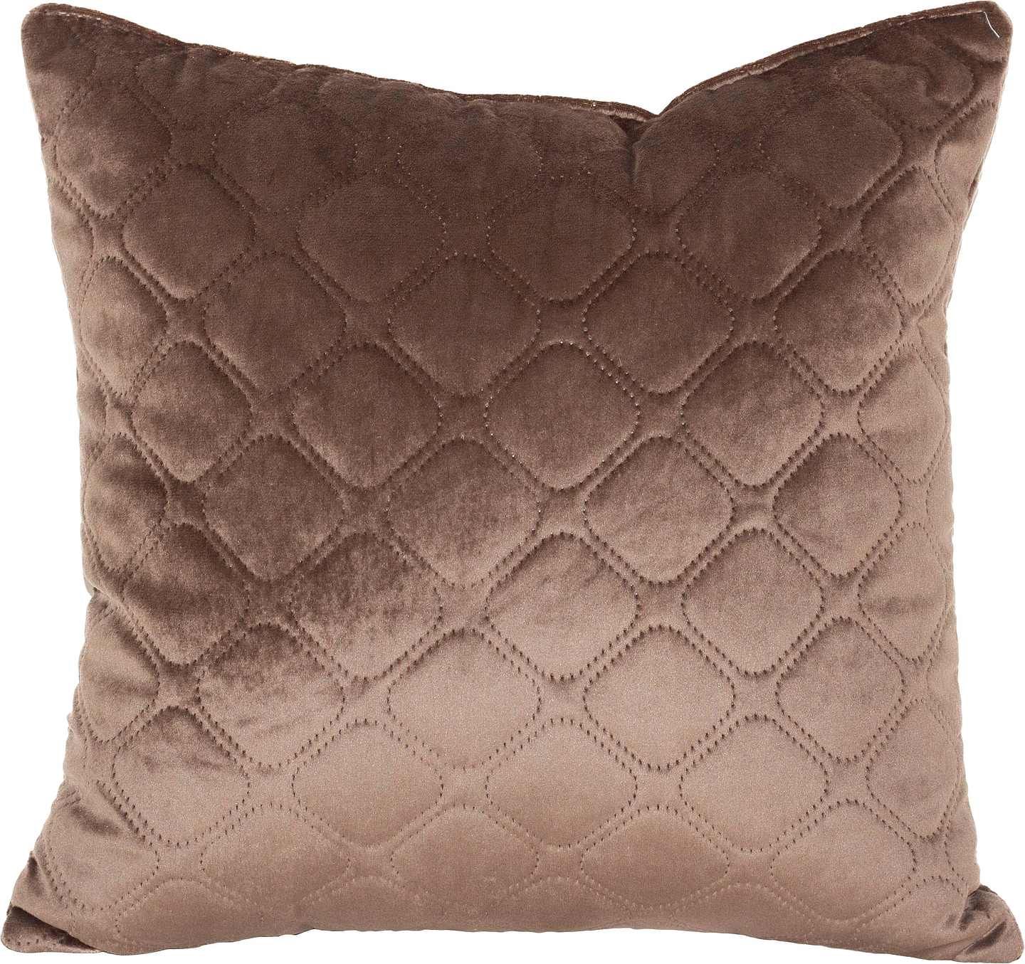 Подушка декоративная ТЕП VELURE 40х40 см Chocolate NEW (3-00437_34055)