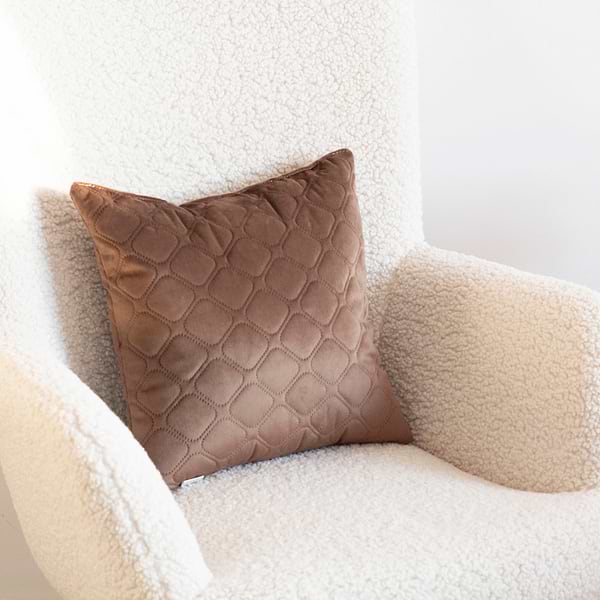 Фото - Подушка декоративна ТЕП VELURE 40х40 см Chocolate NEW (3-00437_34055)