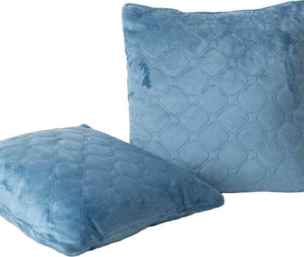 Фото - Подушка декоративна ТЕП VELURE 40х40 см Dark Blue NEW (3-00437_34012)