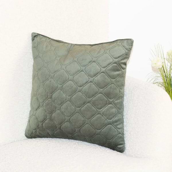 Фото - Подушка декоративна ТЕП VELURE 40х40 см Dark Green NEW (3-00437_34010)