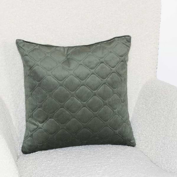 Фото - Подушка декоративна ТЕП VELURE 40х40 см Dark Green NEW (3-00437_34010)