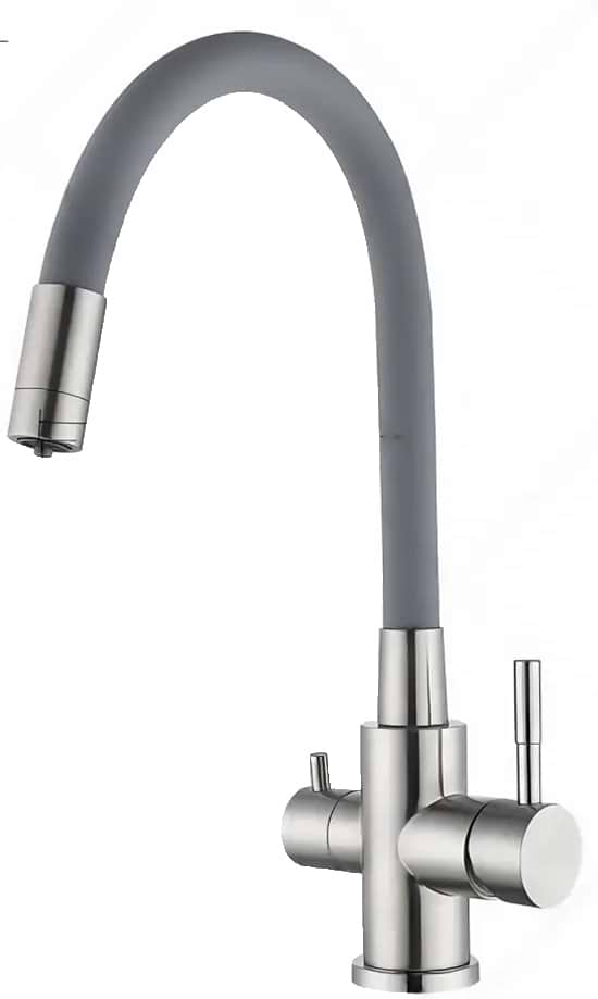 Фото - Кухонний змішувач Ventolux KFFPW 14 BN/GR Фото - Кухонний змішувач Ventolux KFFPW 14 BN/GR