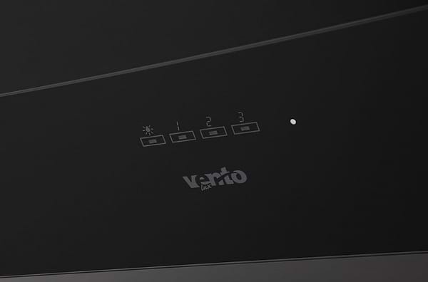 Фото - Уцінка - Витяжка декоративна Ventolux WAVE 90 BK (1000) TRC IT ##