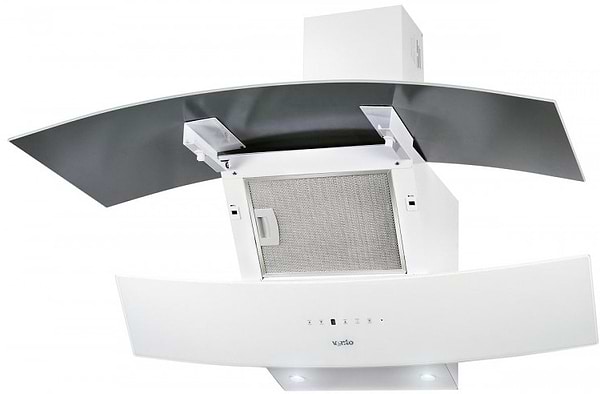 Фото - Вытяжка декоративная Ventolux WAVE 90 WH (1000) TRC IT