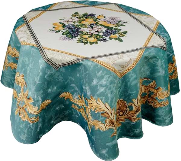 Фото - Скатерть круглая Прованс Verna D90 см (032743)