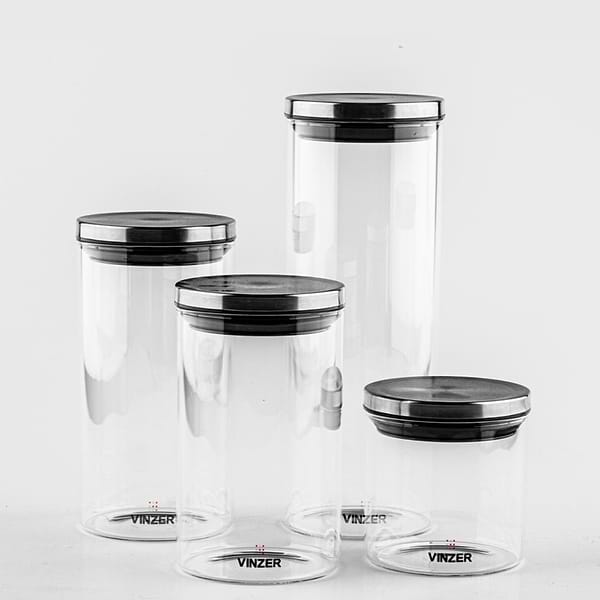Фото - Емкость для сыпучих Vinzer 1.5 л (50237)