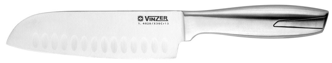 Купити Ніж сантоку Vinzer 50315 17.8 см - Фото 1 Ніж сантоку Vinzer 50315 17.8 см - Фото 1
