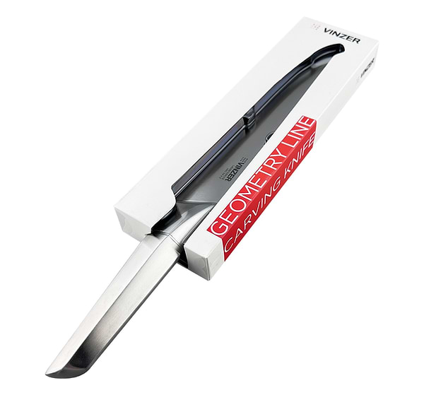 Фото - Ніж для м'яса Vinzer Geometry Line 20.3 см (50295)