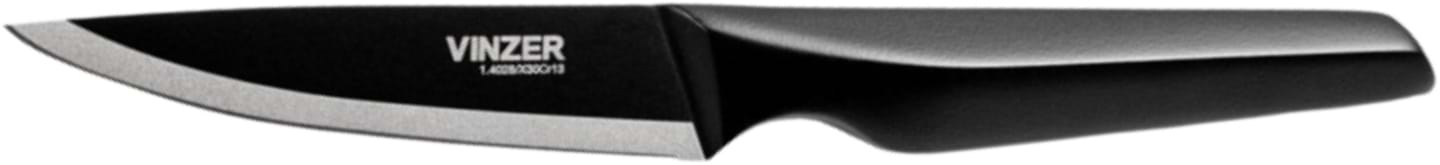 Нож для овощей Vinzer Geometry Nero Line 8.9 см (50299)