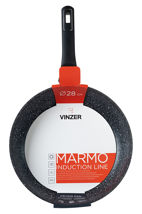 Фото - Сковорода універсальна Vinzer Induction Line, Frying pan 28 см  (50414)