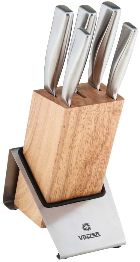 Фото - Набір ножів Vinzer Rock 6 пр. (50121) Фото - Набір ножів Vinzer Rock 6 пр. (50121)