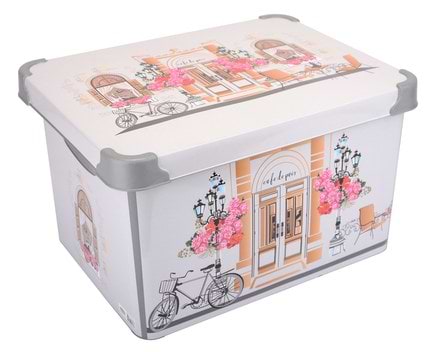 Фото - Корзина для хранения VIOLET HOUSE 0647 Decor Cafe с/кр. 10 л Фото - Корзина для хранения VIOLET HOUSE 0647 Decor Cafe с/кр. 10 л