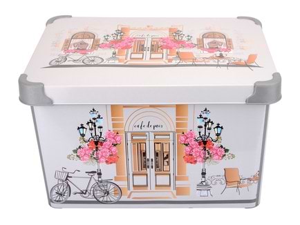 Фото - Корзина для хранения VIOLET HOUSE 0647 Decor Cafe с/кр. 10 л