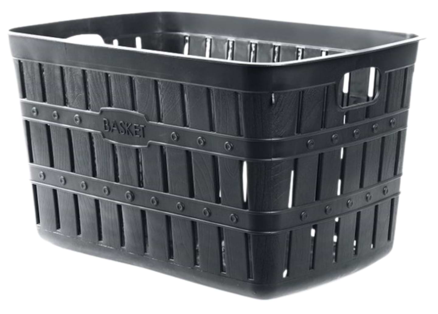 Корзина для белья VIOLET HOUSE 0772 Бамбу ANTRACIT 15 л