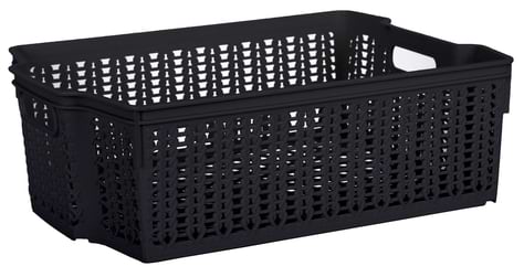 Фото - Корзина для хранения VIOLET HOUSE 1005 Виолетта Coffee  38x27,5x12,5 см