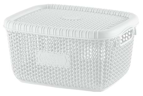 Фото - Корзина для зберігання VIOLET HOUSE 1009 Віолетта White 5 л