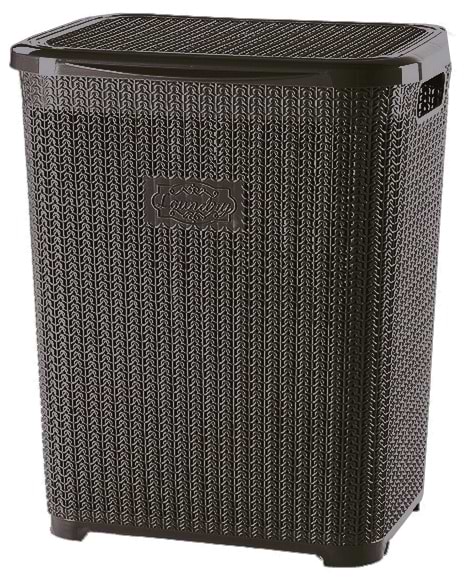 Корзина для белья VIOLET HOUSE 1007 Виолетта Coffee 45 л