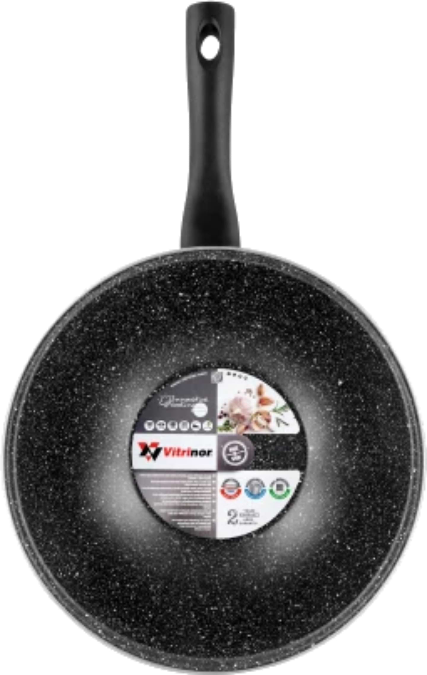 Сковорода ВОК Vitrinor CERISE PIERRE 28 см (2109132) - Фото 1