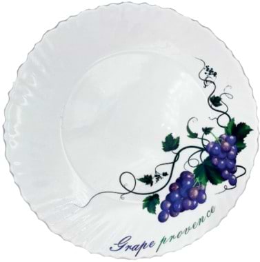 Тарелка обеденная Vittora V-220G Виноградная лоза Wave Vittora 220 мм