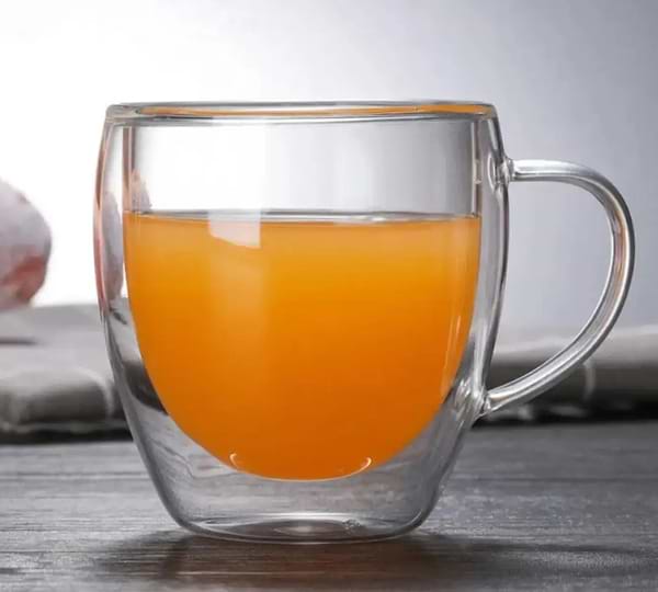 Фото - Набір чашок з подвійними стінками Vittora VT-5302-300 TWIN LOVE 2 шт. 300 мл