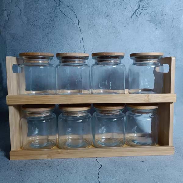 Фото - Набор емкостей для специй и приправ Vittora VT-8904-8  8 шт. по 250 мл