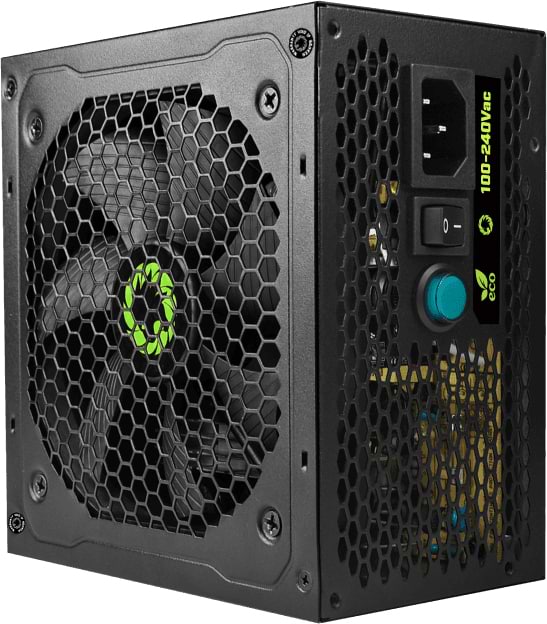 Фото - Блок питания для ПК Gamemax ATX 600W, box, APFC, 12см,80+ (VP-600)