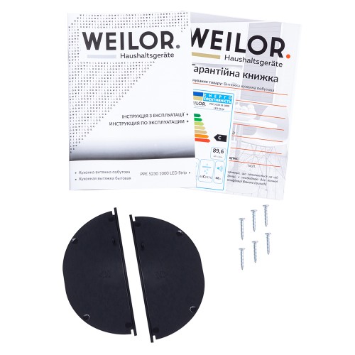 Фото - Вытяжка встраиваемая Weilor PPE 5230 SS 1000 LED Strip