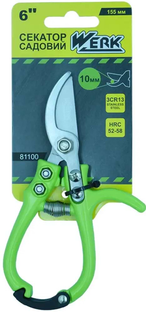 Фото - Секатор Werk 155 мм (81100)