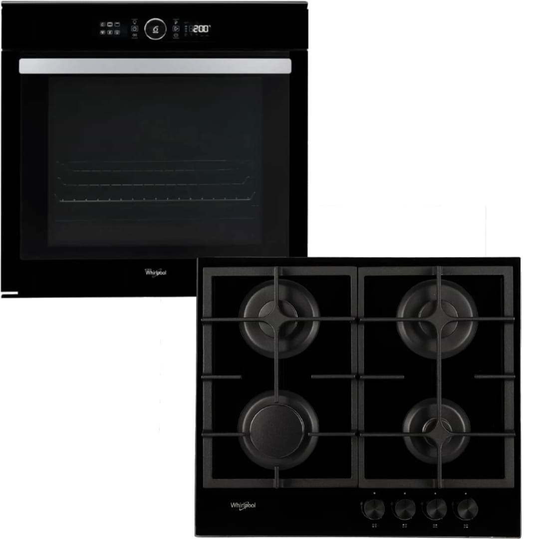 Комплект техніки Whirlpool Духова шафа + Варильна поверхня Whirlpool  AKZM8420NB + GOS 6415/NB1 - Фото 1
