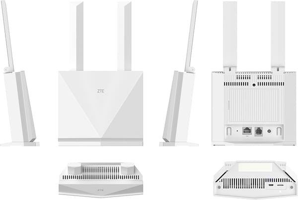 Фото - Маршрутизатор інтернет WiFi4+4G ZTE 4G K10