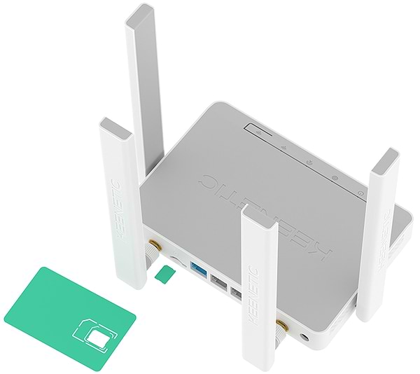 Фото - Маршрутизатор інтернет WiFi5 Keenetic Explorer 4G (KN-4910)