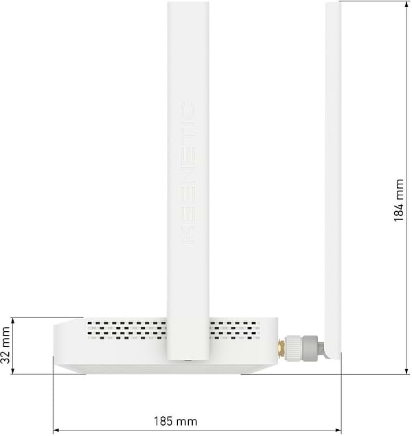 Фото - Маршрутизатор інтернет WiFi5 Keenetic Explorer 4G (KN-4910)