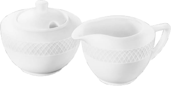 Фото - Цукорниця Wilmax + молочник 280 мл 2 пр. Color (WL-880112 / 2C)