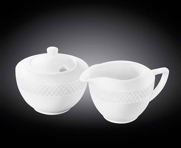 Фото - Цукорниця Wilmax + молочник 280 мл 2 пр. Color (WL-880112 / 2C)