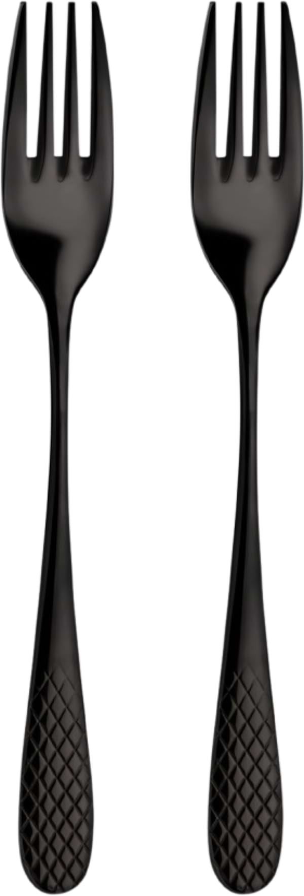 Фото - Набор вилок десертных Wilmax Diamond Black 19 см 2 шт. (WL-999259 / 2B)