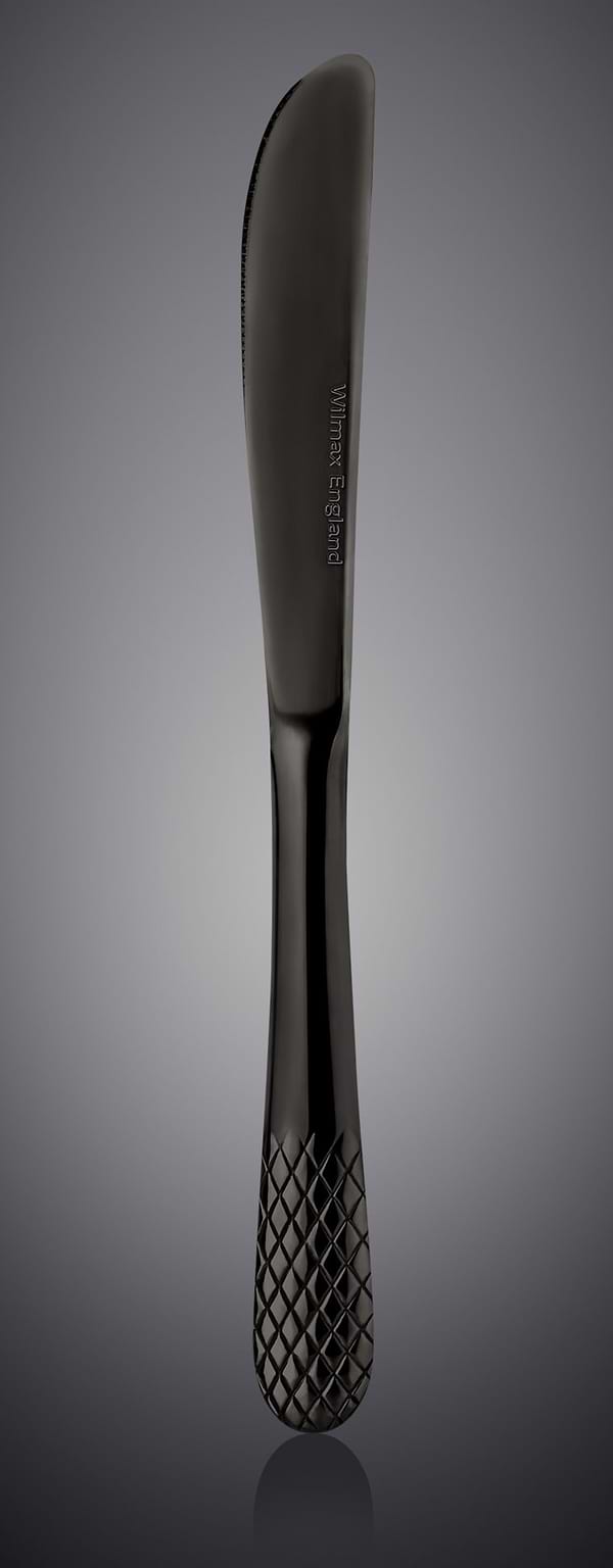 Фото - Нож десертный Wilmax Diamond Black 20,5 см 1 шт. (WL-999258 / 1B)