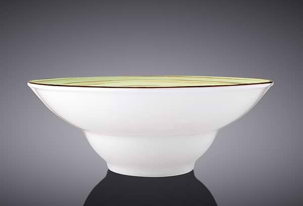 Фото - Тарелка обеденная Wilmax Spiral Pistachio 22,5 см (WL-669123 / A)