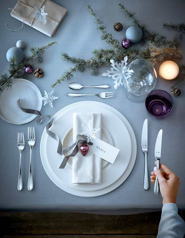 Фото - Набор столовых приборов WMF 1140916340 MERIT CROMARGAN PROTECT 30 пр.