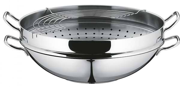 Фото - Сковорода ВОК WMF 792566040 с пароваркою Масао 4 пр.