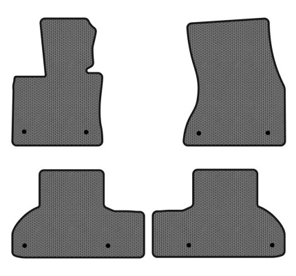 EVA коврики в салон авто EVAtech для X5 (F15) BMW 2013-2018 3 поколение SUV EU (BM330PBC4BW8SGB)